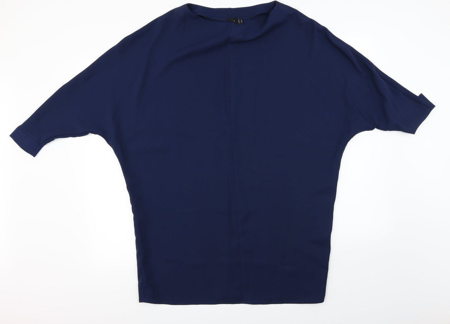 Preworn  Womens Blue   Basic Blouse Size 4