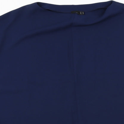 Preloved Preworn  Womens Blue   Basic Blouse Size 4 - Detail