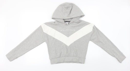 Holyfield  Girls Grey   Pullover Hoodie Size 13-14 Years