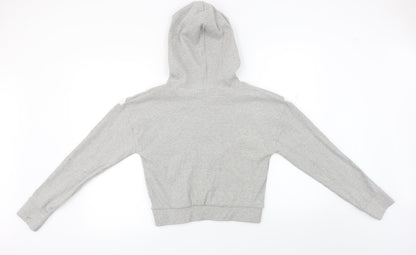 Preloved Holyfield  Girls Grey   Pullover Hoodie Size 13-14 Years - Back
