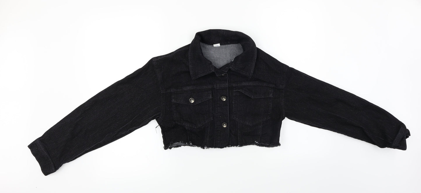 Prwworn  Womens Black   Jacket Coat Size M