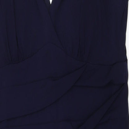 Preloved Valerie Bertinelli  Womens Blue   A-Line  Size 14 - Detail