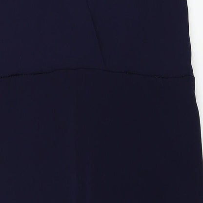 Preloved Valerie Bertinelli  Womens Blue   A-Line  Size 14 - Label