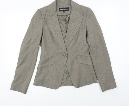 Warehouse  Womens Beige   Jacket Coat Size 8