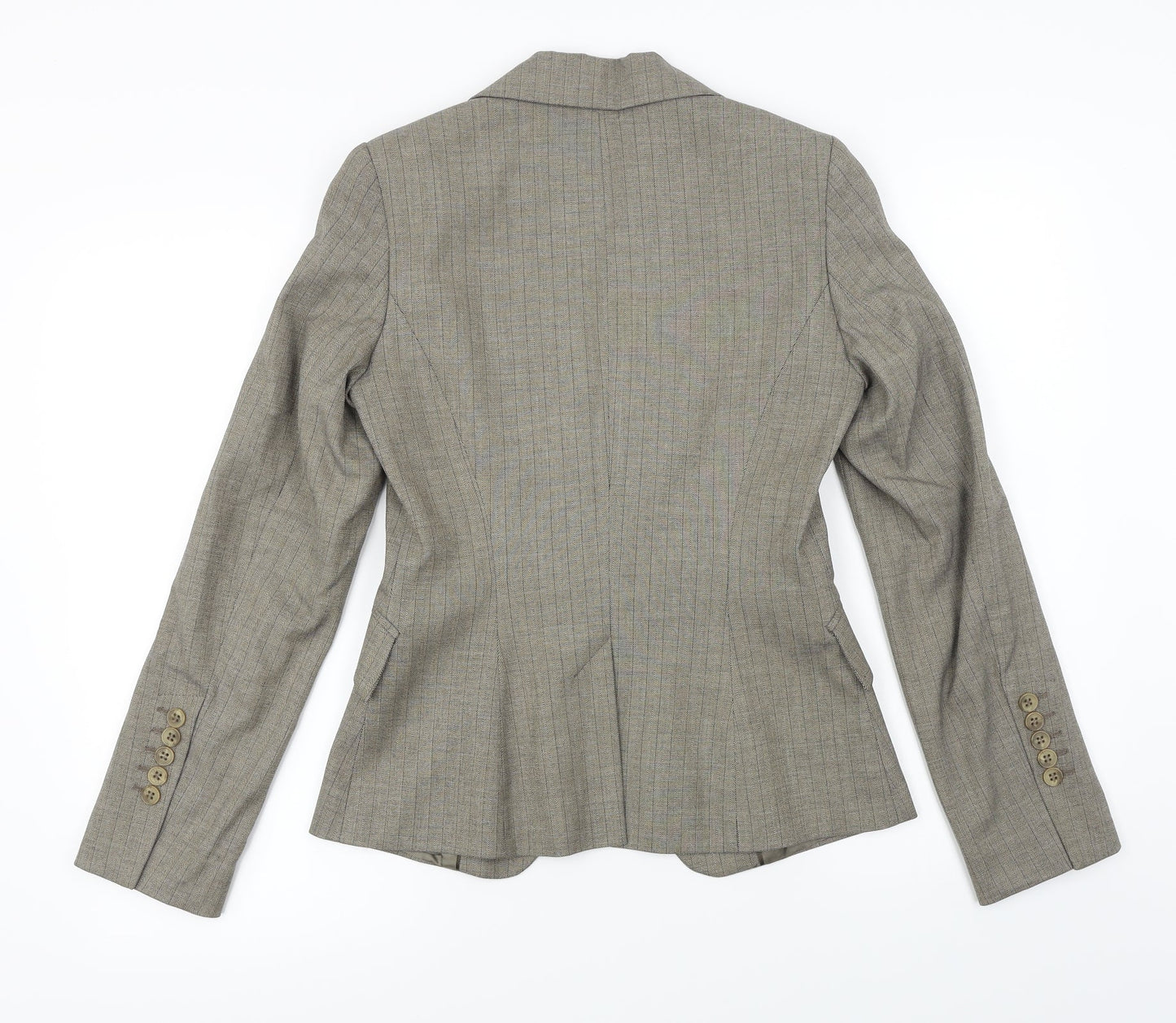 Warehouse  Womens Beige   Jacket Coat Size 8
