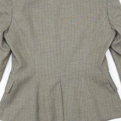 Warehouse  Womens Beige   Jacket Coat Size 8