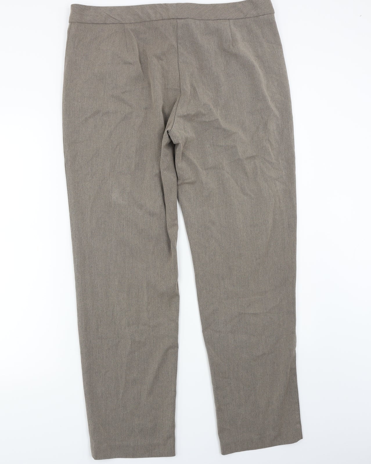 Marks and Spencer Womens Beige   Trousers  Size 16 L28 in