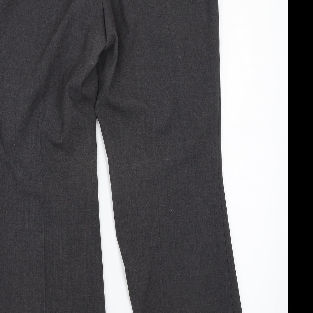 Marks and Spencer Womens Grey   Trousers  Size 12 L26 in