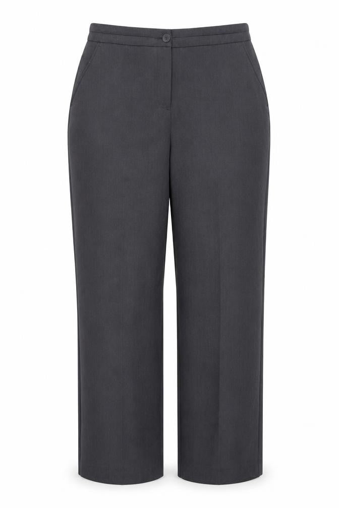 Maine New England Womens Grey Trousers Size 14 L27 in