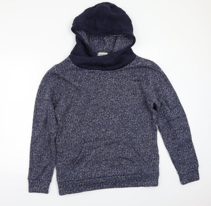 jabez Mens Blue   Pullover Jumper Size L