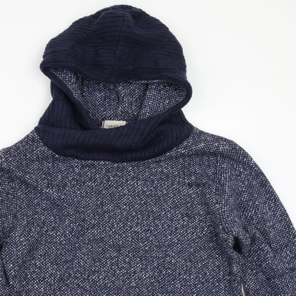 jabez Mens Blue   Pullover Jumper Size L