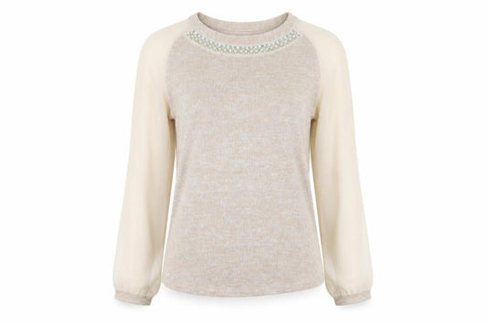 Atmosphere  Womens Beige   Pullover Jumper Size 8