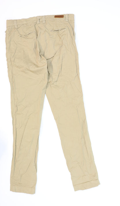 OPUS Womens Beige   Chino Trousers Size 38 in L30 in