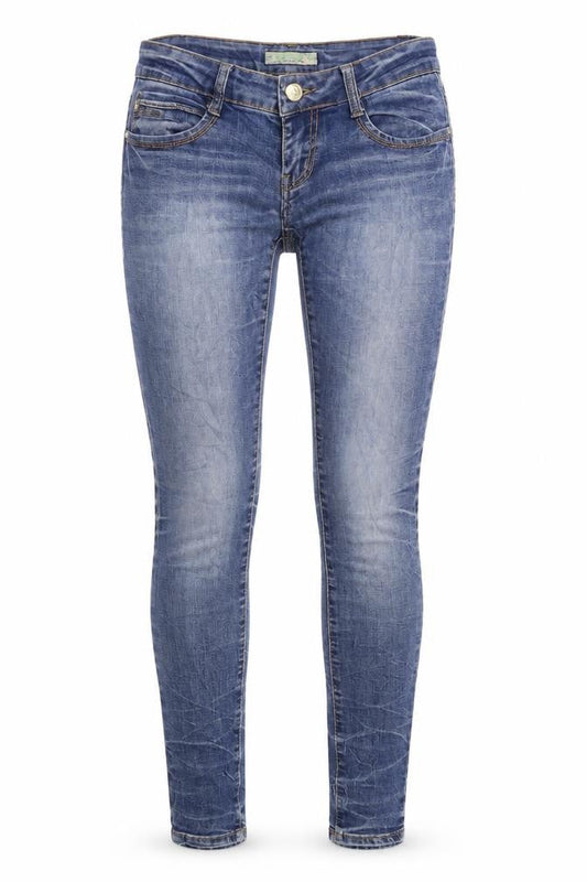 miss curry Womens Blue  Denim Skinny Jeans Size 26 in L30 in