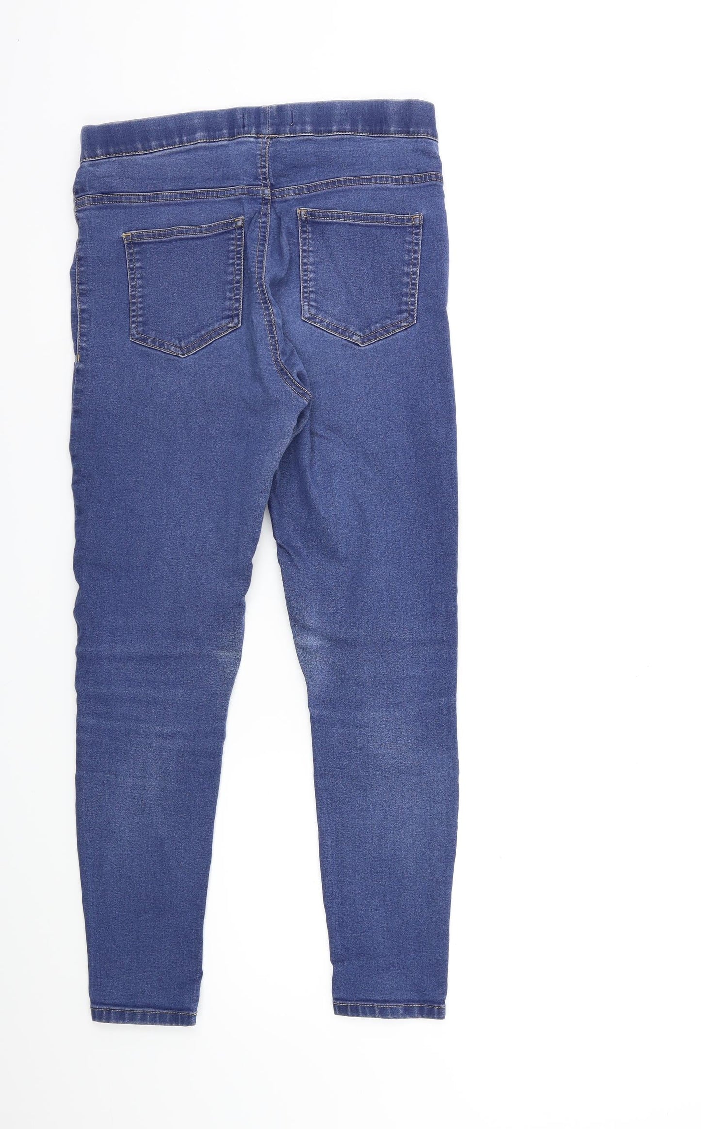 Marks and Spencer Womens Blue  Denim Skinny Jeans Size 10 L27 in