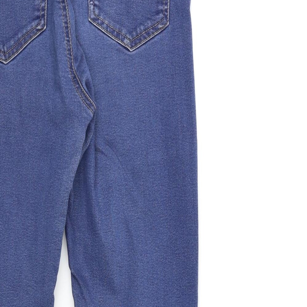 Marks and Spencer Womens Blue  Denim Skinny Jeans Size 10 L27 in