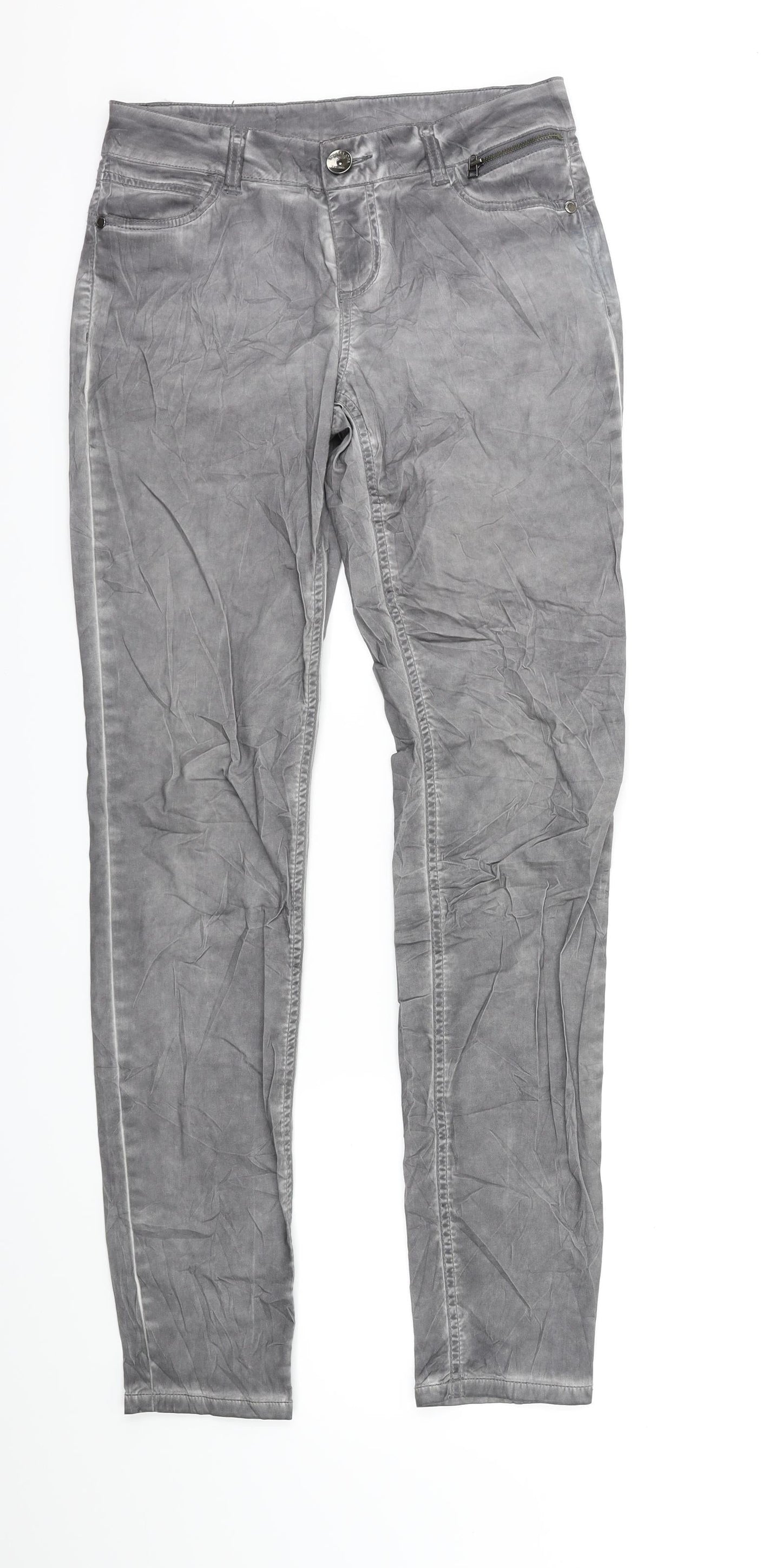 Street One Womens Grey  Denim Skinny Jeans Size 34 in L32 in