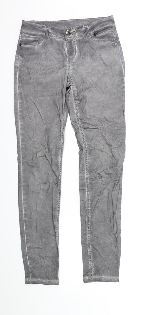 Street One Womens Grey  Denim Skinny Jeans Size 34 in L32 in