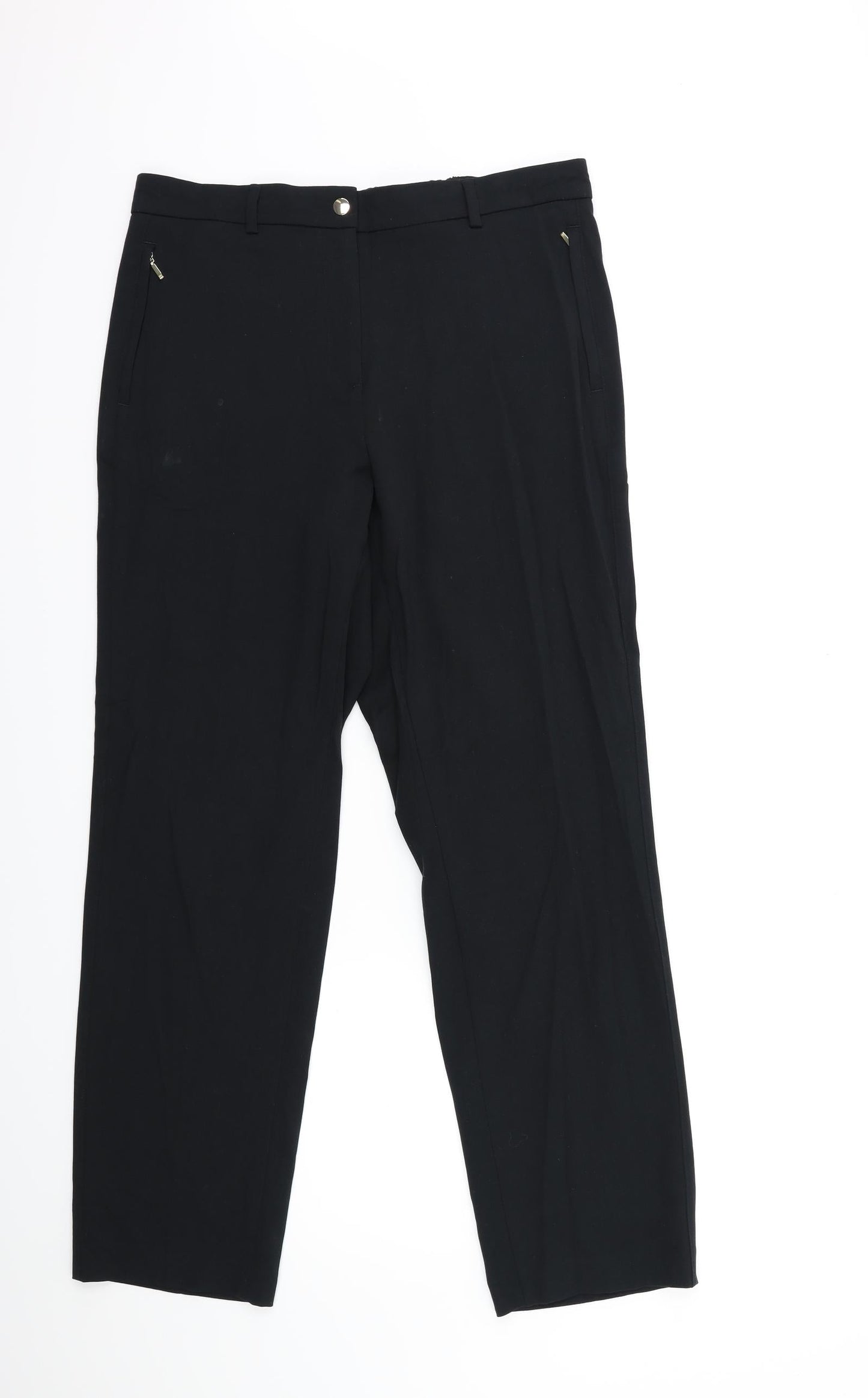 Marks and Spencer Womens Beige   Trousers  Size 14 L29 in