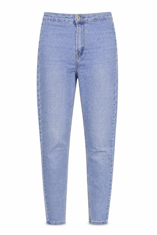 Bershka Womens Blue  Denim Skinny Jeans Size 6 L27 in