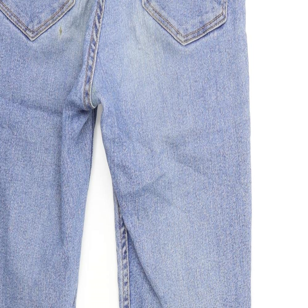 Bershka Womens Blue  Denim Skinny Jeans Size 6 L27 in