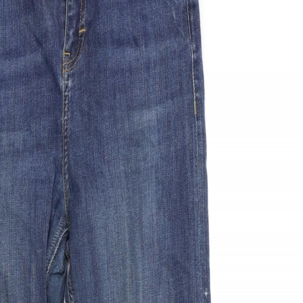 Preworn Womens Blue  Denim Skinny Jeans Size 26 in L25 in