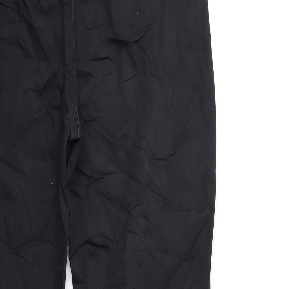 H&M Womens Black  Denim Skinny Jeans Size 10 L21 in