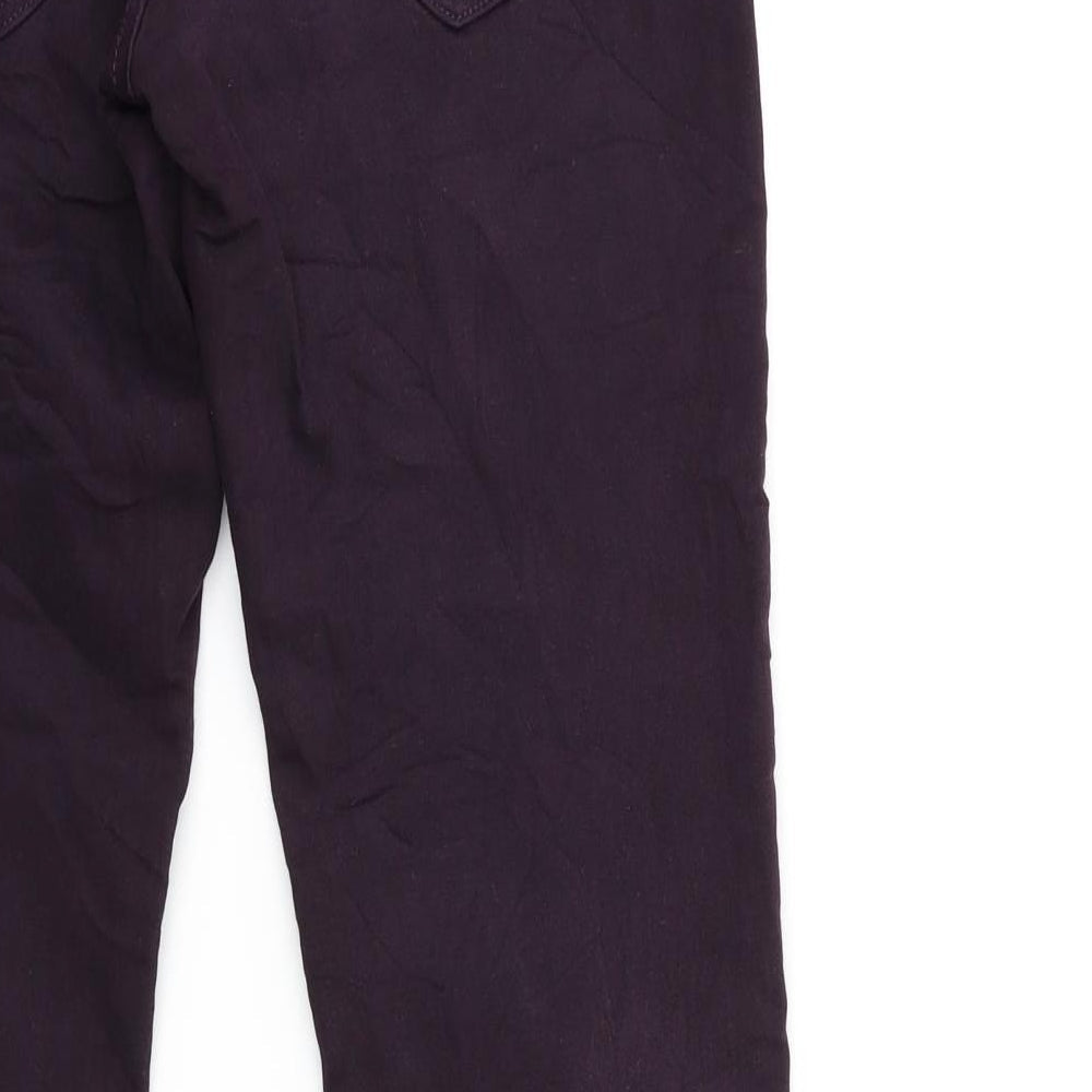 H&M Womens Red  Denim Skinny Jeans Size 27 in L30 in