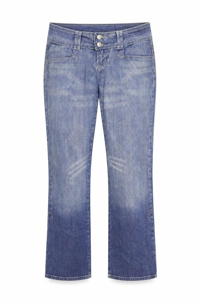 New Look Womens Black  Denim Straight Jeans Size 32 in L28 in