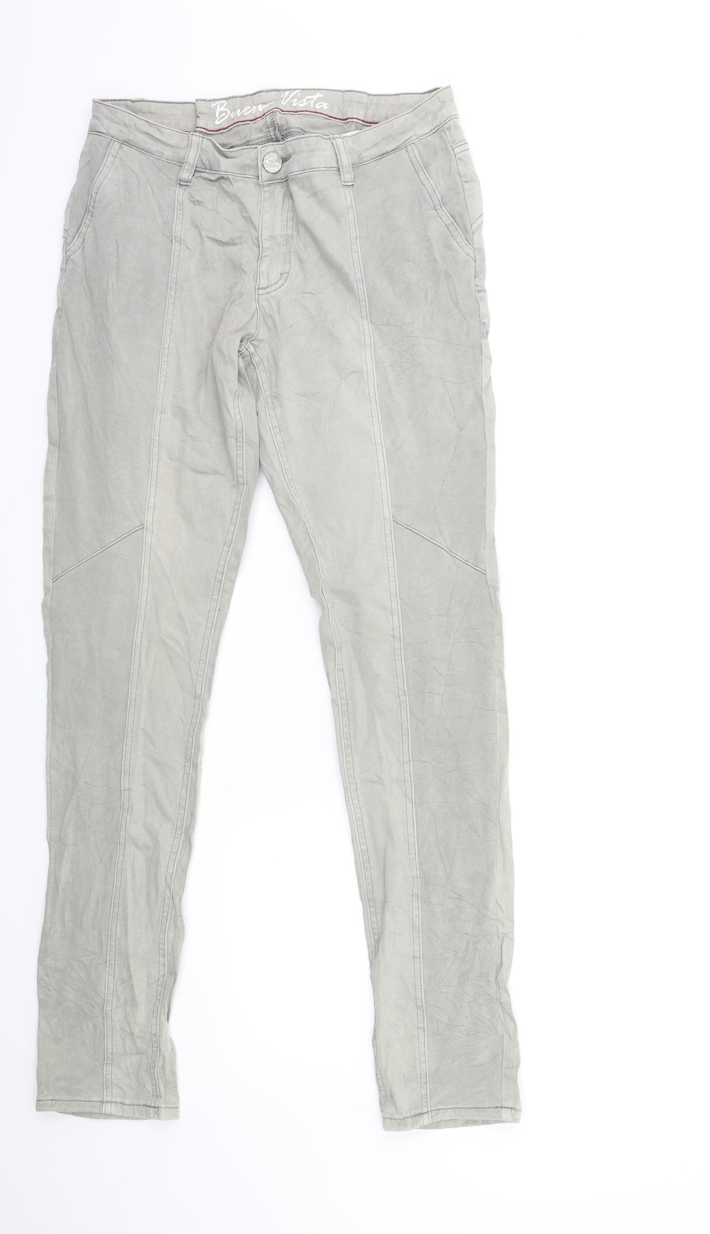 Buena Vista Mens Grey  Denim Skinny Jeans Size 30 in L30 in