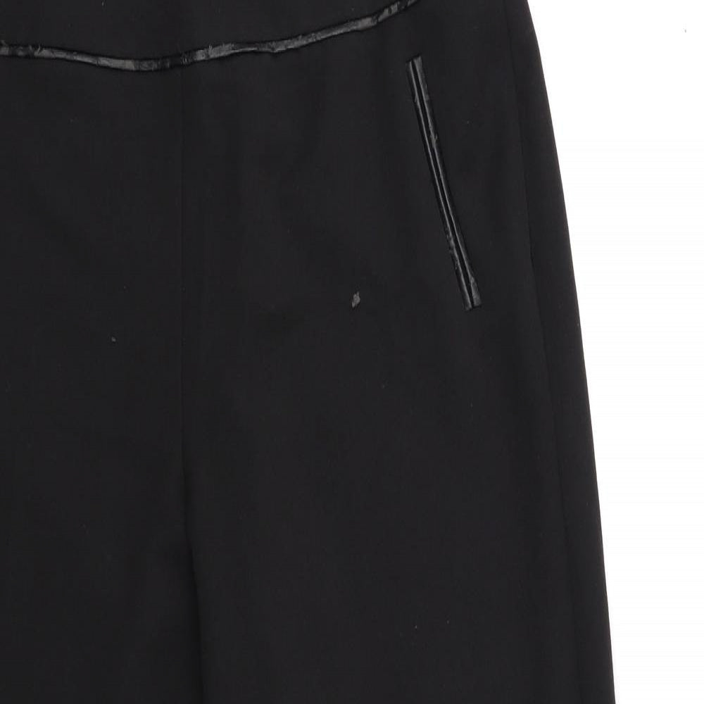 F&F Womens Black   Trousers  Size 18 L25 in