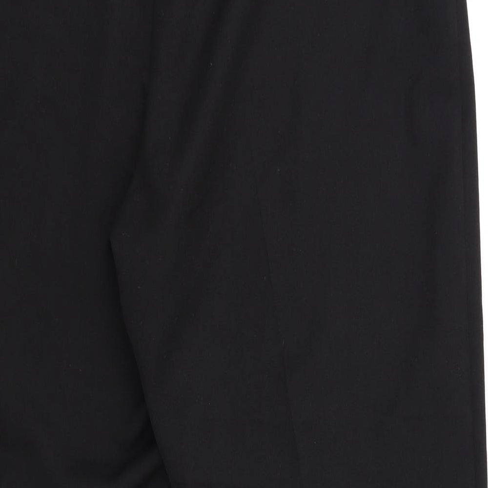 F&F Womens Black   Trousers  Size 18 L25 in