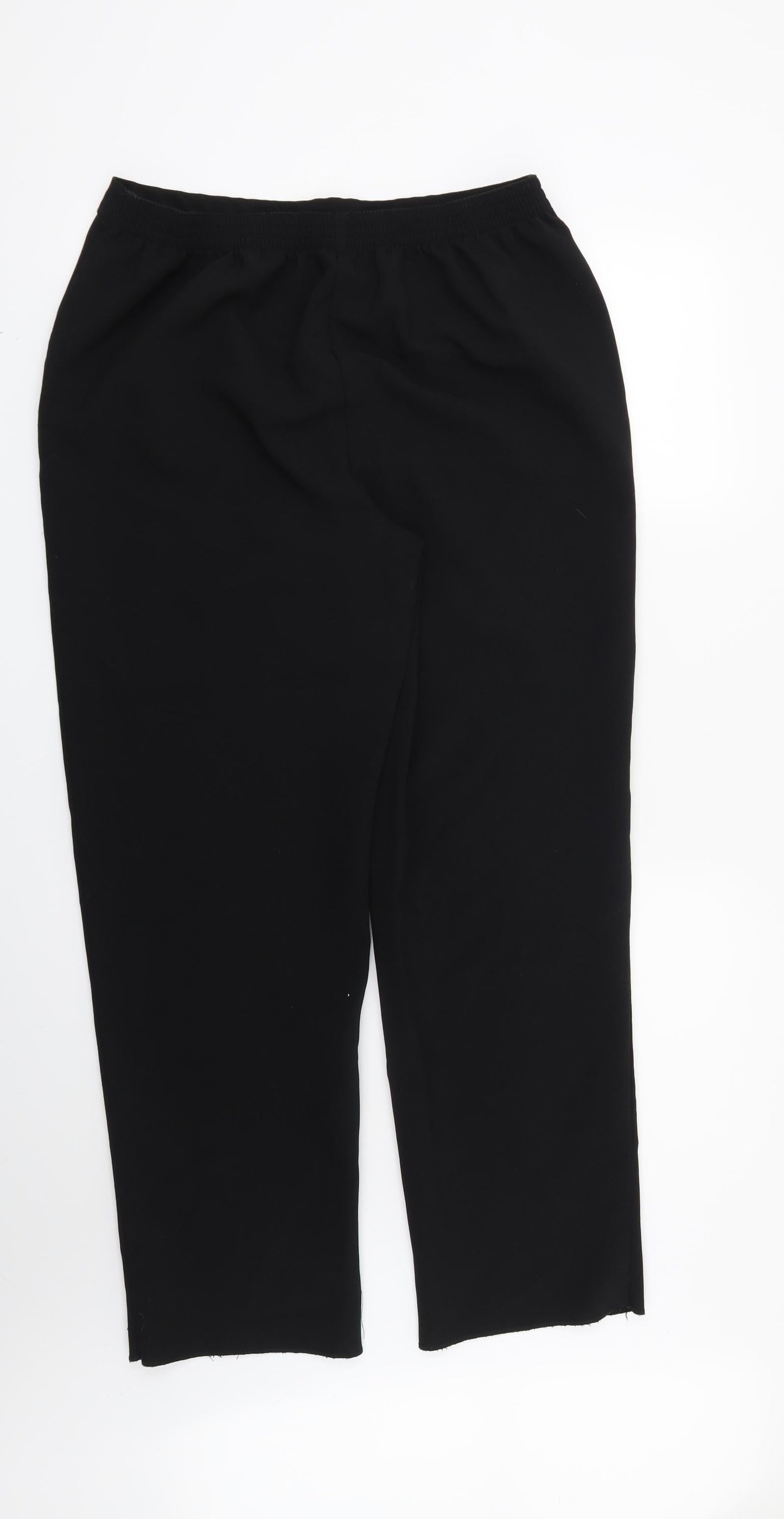 ISLE Womens Black   Trousers  Size 14 L29 in