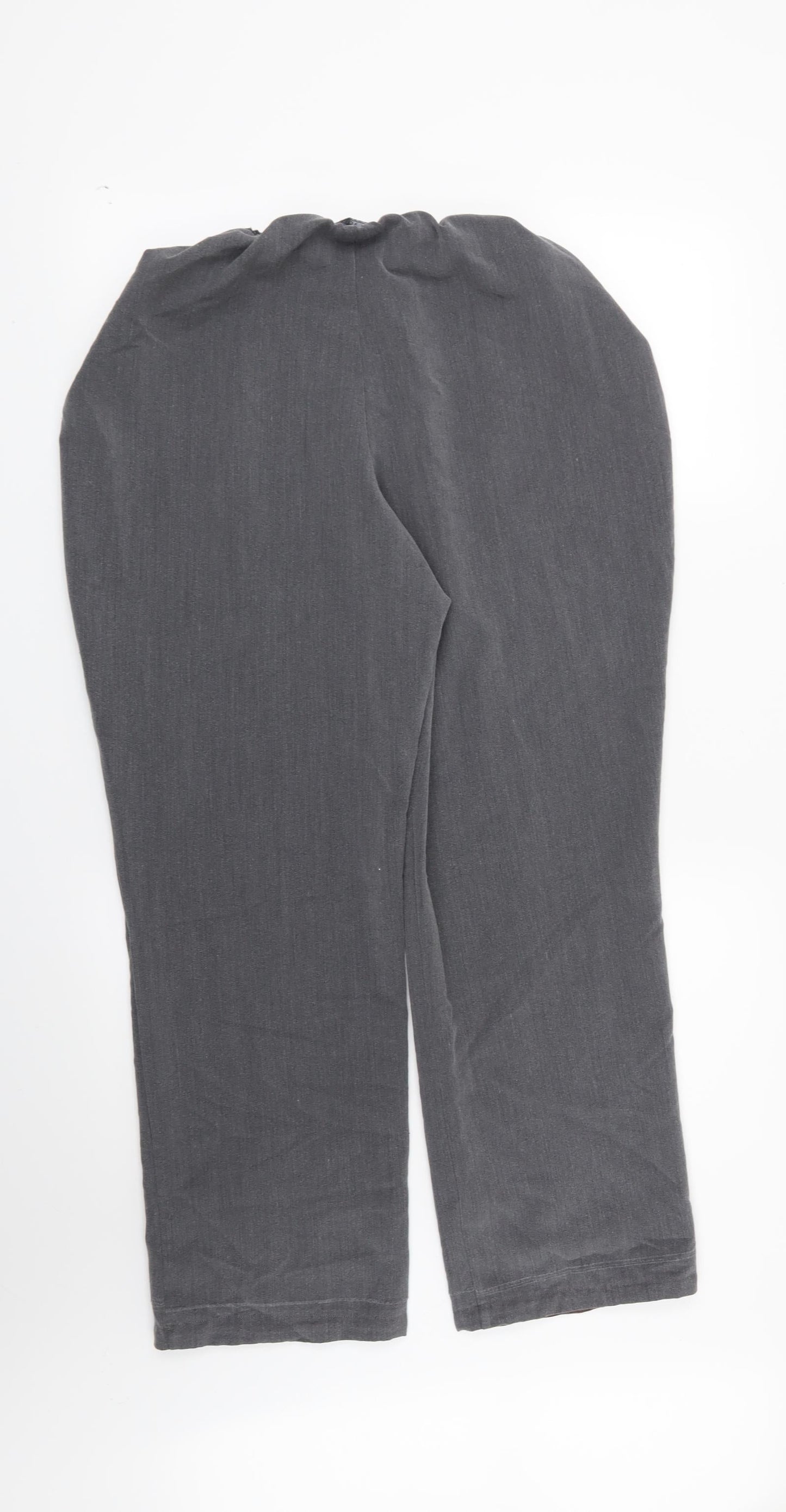 Preworn Womens Grey   Trousers  Size 14 L27 in