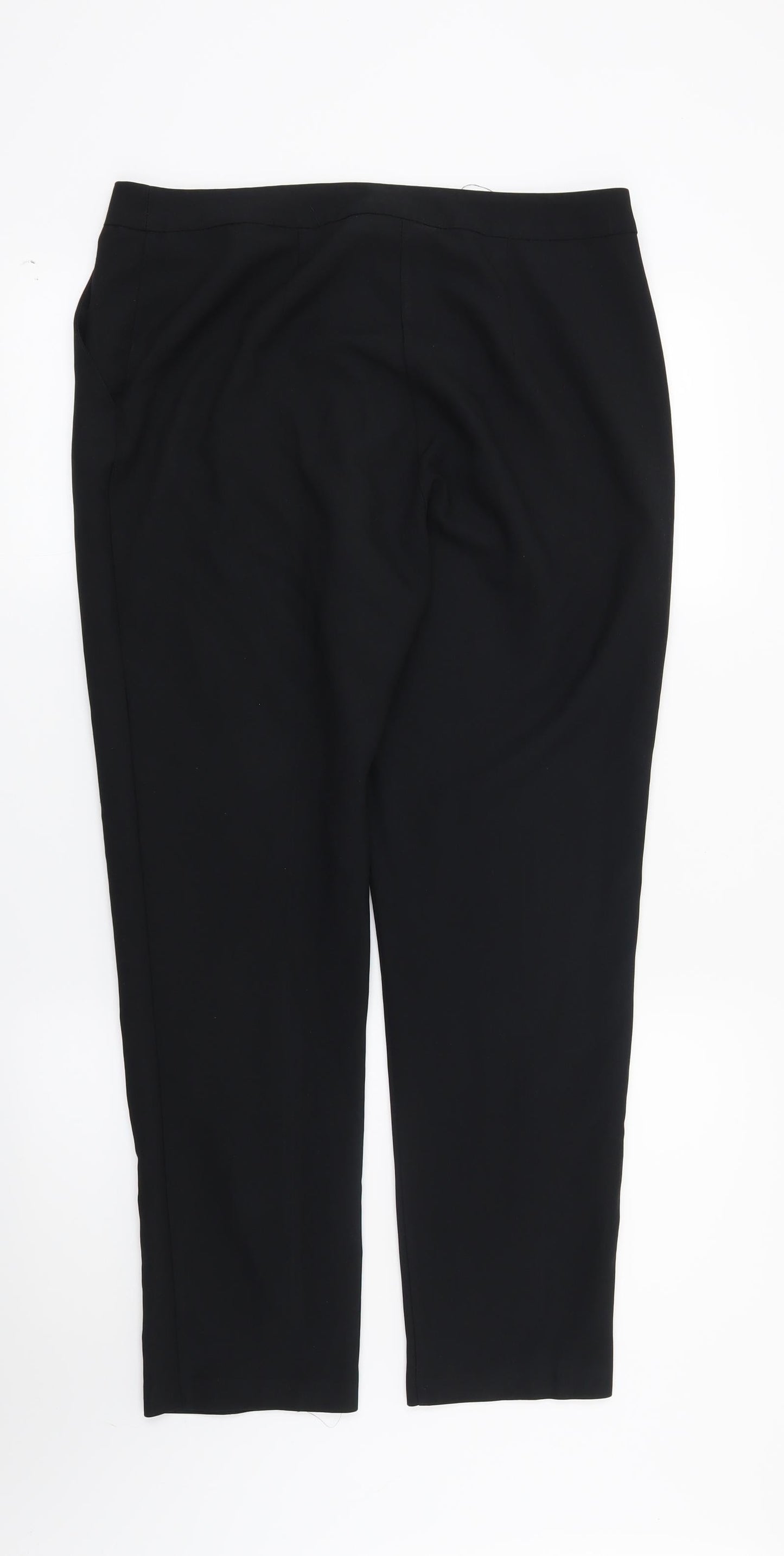ASOS Womens Black   Trousers  Size 12 L28 in