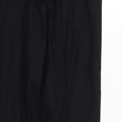 Preloved H&M Womens Black   Trousers  Size 10 L29 in - Label