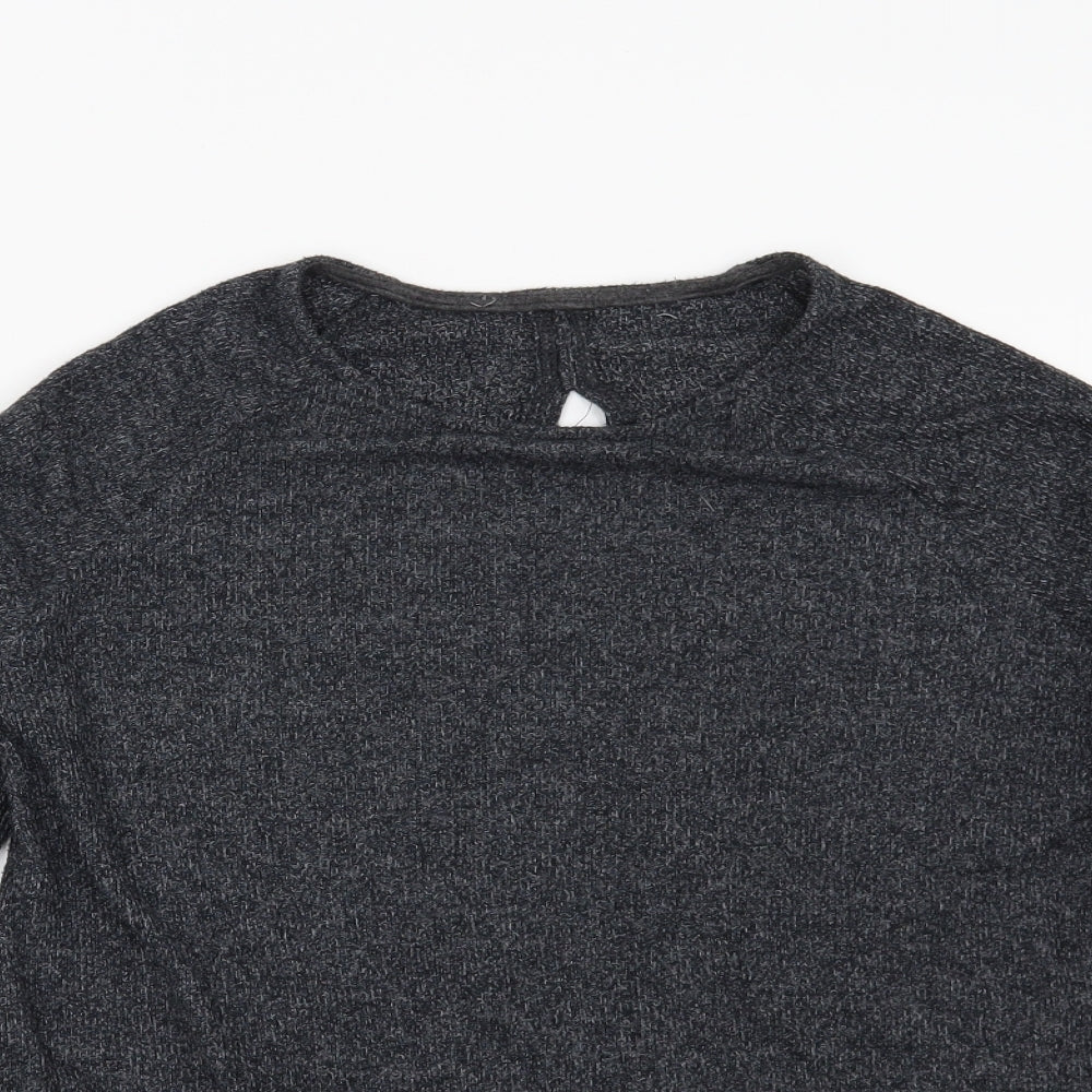Preworn Womens Grey   Basic Blouse Size M