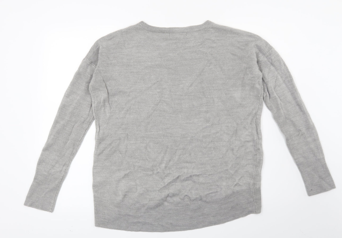 Primark Womens Grey   Pullover Jumper Size 10
