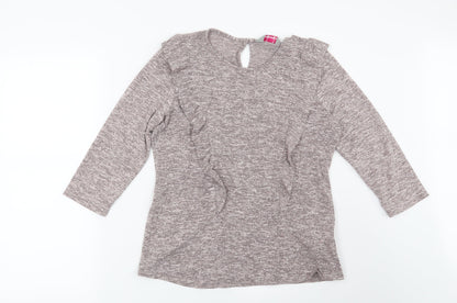 Dorothy Perkins Womens Pink   Basic Blouse Size 12