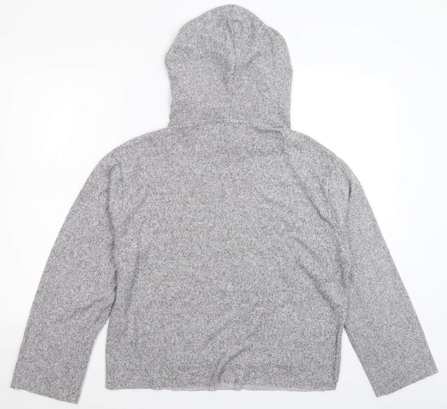 Zara Womens Grey   Pullover Hoodie Size S