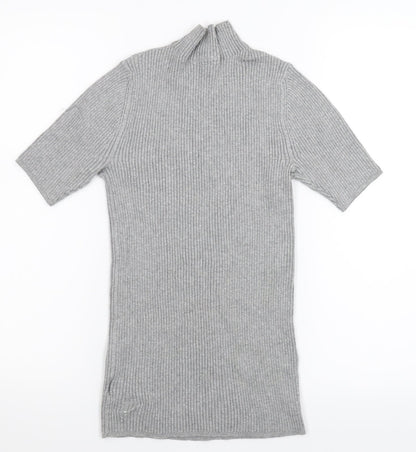 Preloved Gap Womens Grey  Knit Pullover Jumper Size XS - Back