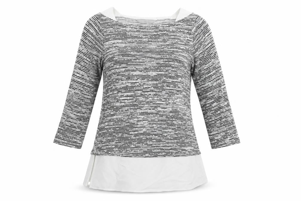 Dorothy Perkins Womens Grey  Knit Pullover Jumper Size 6