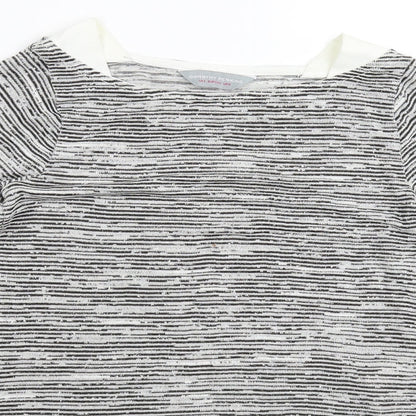 Dorothy Perkins Womens Grey  Knit Pullover Jumper Size 6