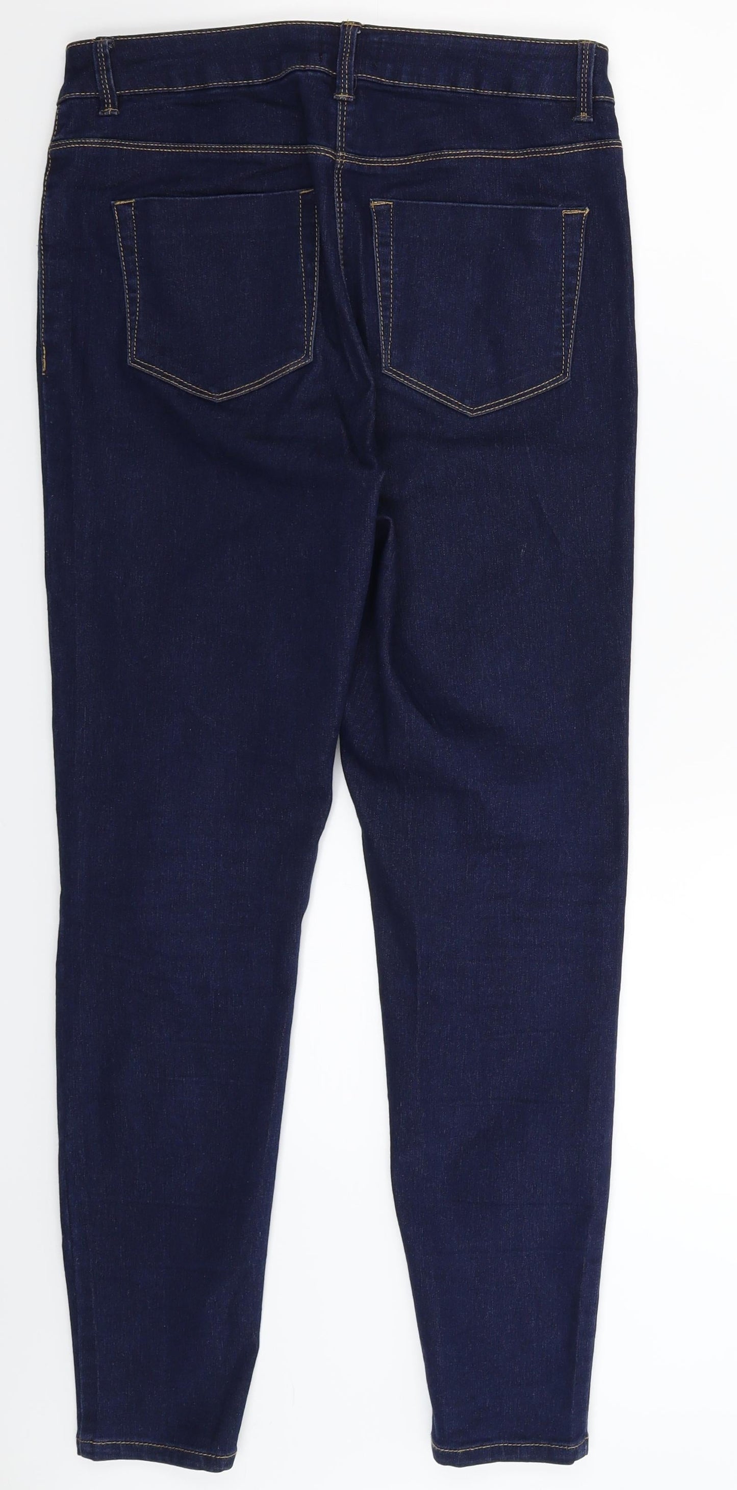 Papaya Womens Blue  Denim Skinny Jeans Size 10 L28 in