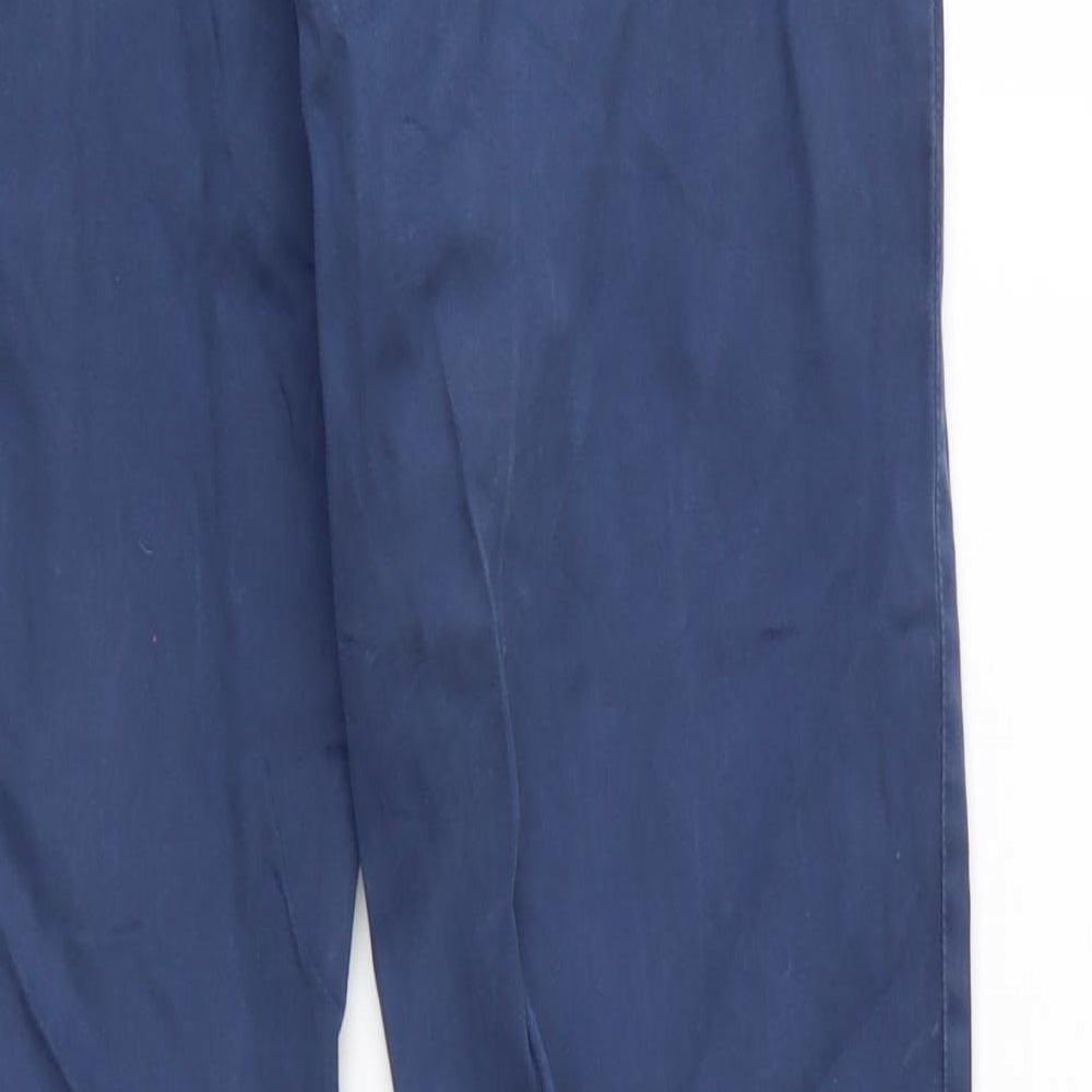 z1975 Womens Blue   Chino Trousers Size 10 L28 in