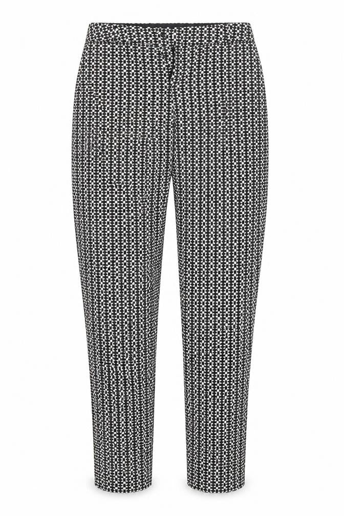 Miss Selfridge Womens Multicoloured Geometric  Trousers  Size 10 L25 in