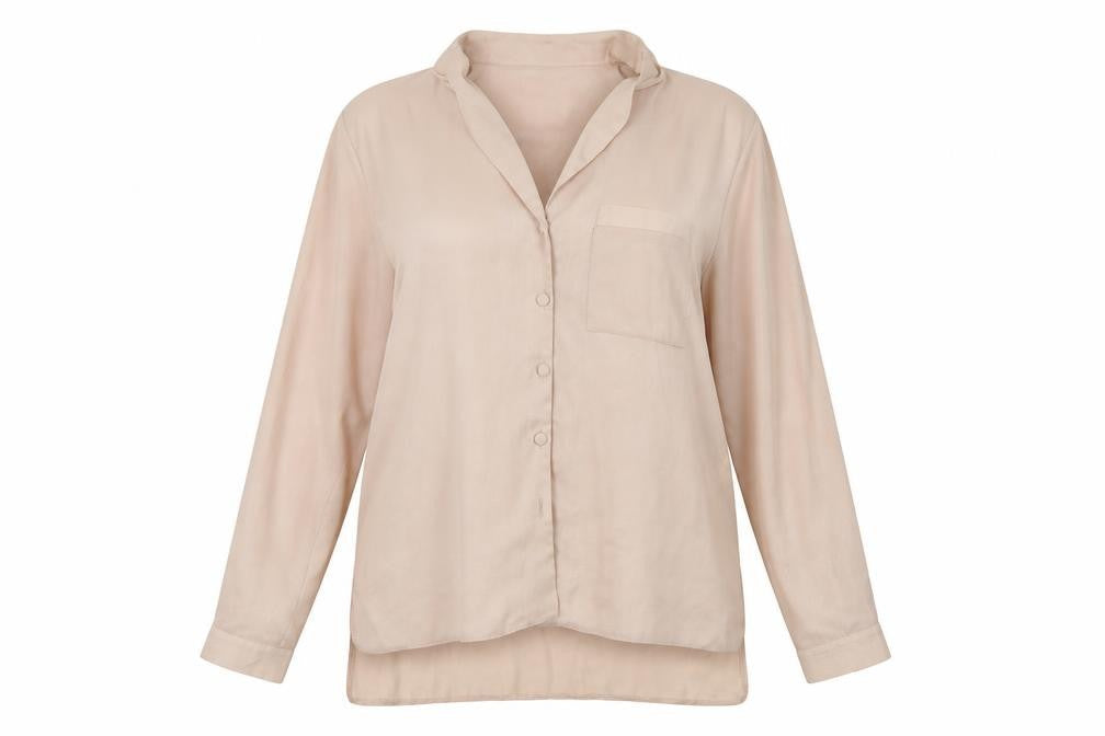 Atmosphere Womens Pink   Basic Button-Up Size 12