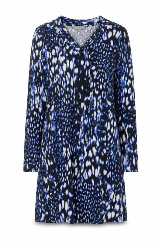 Principles Womens Blue Animal Print  Shift  Size 10