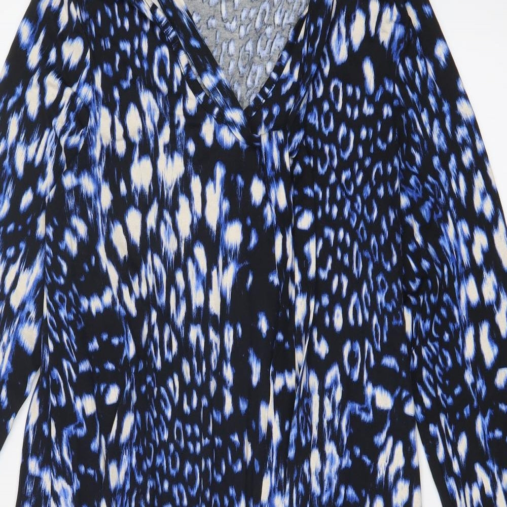Principles Womens Blue Animal Print  Shift  Size 10