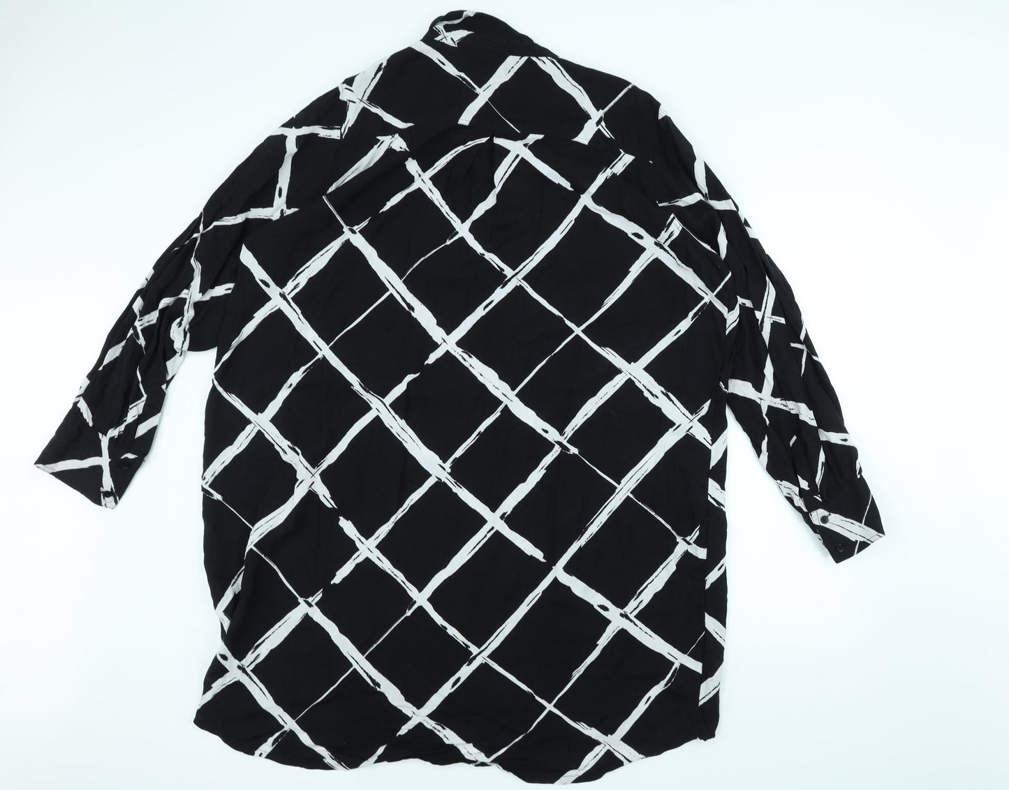Capsule Mens Black    Dress Shirt Size S